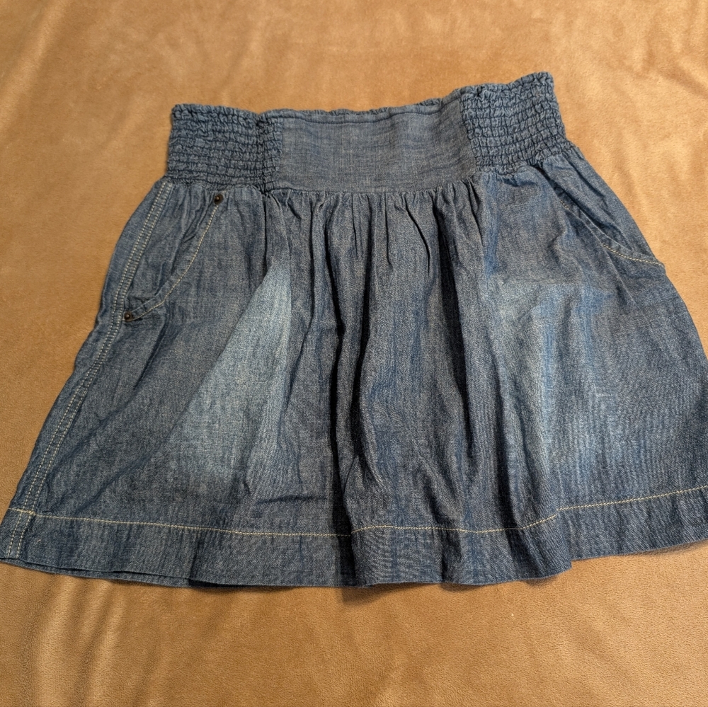 Vintage Lucky Brand® Denim Blue Skirt
